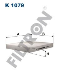 POLEN FILTRESI MERCEDES G-CLASS W461 W463 . AUDI A2 . SEAT CORDOBA IBIZA . SKODA FABIA . VW POLO-FILTRON K1079-A4638300018-6Q0820367