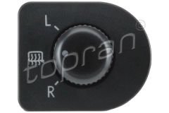 755 AYNA AYAR KUMANDA DÜĞMESİ ISITMALI SİYAH-01C SKODA OCTAVIA-TOPRAN 114285001-1U1959565J-1U1959565L