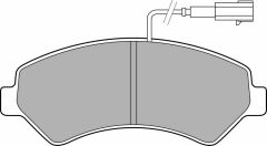 ÖN BALATA BOXER-JUMPER 2.2 HDI 06 3.0 HDI 11 169.1x69.1x19-DELPHI LP2492-1607878980-77366022-7736709