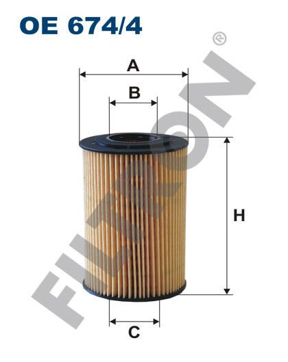 YAĞ FİLTRESİ KIA MOTORS CARENS III UN 2.0 CRDİ 140HP 06/06--FILTRON-2631027100