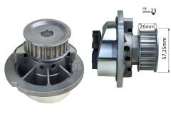 93182038-DEVİRDAİM ASTRA G-VECTRA B-C-CORSA C-MERIVA-ZAFIRA-COMBO 05 1.4 16V-1.6 16V X14-Z14-X16-Z16-HUTCHINSON WP74-1334077-6334035-9199592-93182038