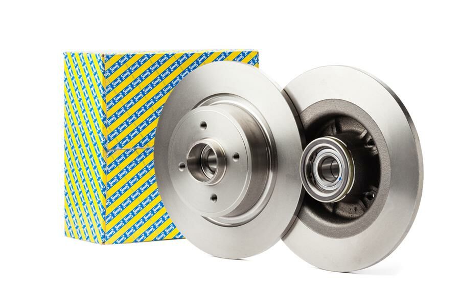 ARKA FREN AYNASI RENAULT MEGANE II 02 MODUS 04 CLIO III 05 240x82.5x4DELİK RULMANLI ABS SENSÖRLÜ-SNR KF155.77U-7701207823-432005338R-8660001811