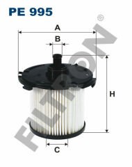 YAKIT FİLTRESİ FORD CUSTOM-TRANSIT V363-V363 2.2 TDCİ 125HP-155PS 11 17-FILTRON-CC119176DA-CC119176BC-1727201