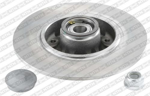 ARKA FREN AYNASI RULMANLI RENAULT MEGANE III 09 FLUENCE 09 CLIO IV 12 SCENIC III 09 260x8x5DELİK-SNR KF155.103U-432001539R-432001868R-432007595R