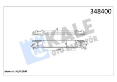 TURBO RADYATÖRÜ INTERCOOLER CORSA D AL/PL/BRZ 450x97x52-KALE 348400-55702194-6302080
