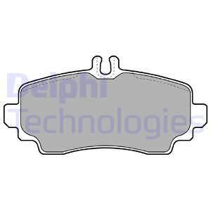 FREN BALATASI ON MERCEDES A-CLASS W168 99 04-DELPHI LP1401-A1684201420