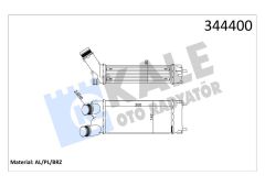 TURBO RADYATÖRÜ INTERCOOLER PARTNER 08 BERLINGO 08 1.6 HDI AL/PL/BRZ 300x147x76-KALE 344400-0384.L9