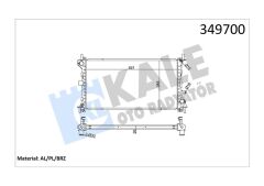 MOTOR SU RADYATORU AC FOCUS 2.0 98 05 KLIMALI MANUEL BRAEZING 600 348 26-KALE 349700-ME98AB8005MF-1061191-1061192