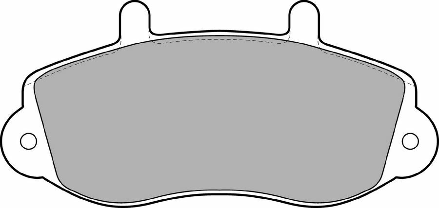 ÖN FREN BALATASI OPEL MOVANO 1.9 DTI 2.5 2.8 98 RENAULT MASTER II 98-DELPHI LP1406-4404777-1605979-7701205294-93173155