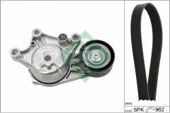 ALTERNATÖR GERGİ KİTİ 6PK962 COMBO E-CROSSLAND-GRANDLAND-PARTNER-BERLINGO-RIFTER-P208-P308-P508- P2008-P3008-P5008-C3-C4-C5-DS3-DS4-DS5 DV6 1.6 BlueHDI START STOPLU-INA 529033510-1611503880-1611503780-9803580580