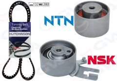 EKSANTRİK GERGİ KİTİ 132x280 VOLVO C30 C70 S60 S80 V70 XC60 XC70 XC90 2.4TDI 20V K015580XS-GVA 59T9990H-31258305-31359568