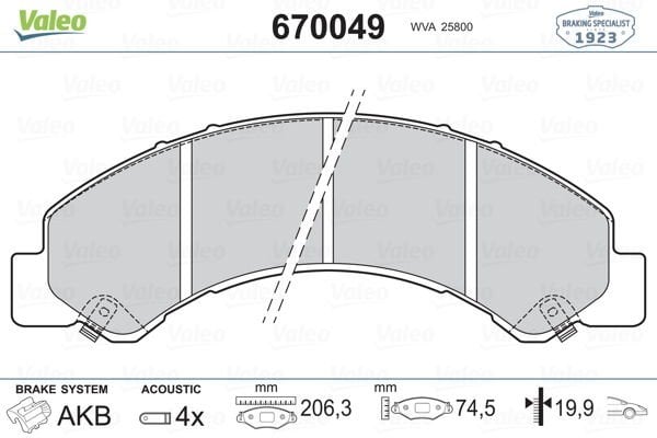 ÖN BALATA ISUZU-VALEO-8973292660-8982100000