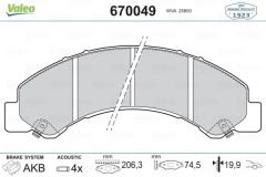 ÖN BALATA ISUZU-VALEO-8973292660-8982100000