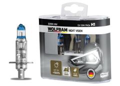 AMPUL 12V H1 55 P14.5s NIGHT VISION 150 FAZLA 20 BEYAZ IŞIK-WOLFRAM 22101 NV