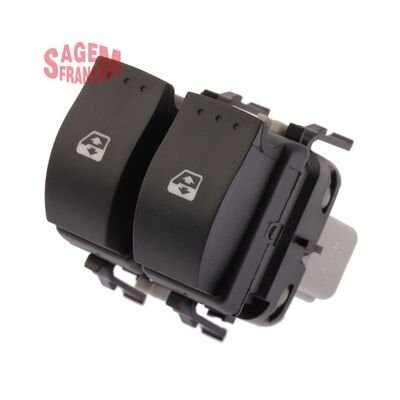 CAM AÇMA DÜĞMESİ MEGANE II ÖN SOL GRİ ÇİFTLİ-SAGEM 500114-8200315042