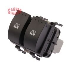 CAM AÇMA DÜĞMESİ MEGANE II ÖN SOL GRİ ÇİFTLİ-SAGEM 500114-8200315042