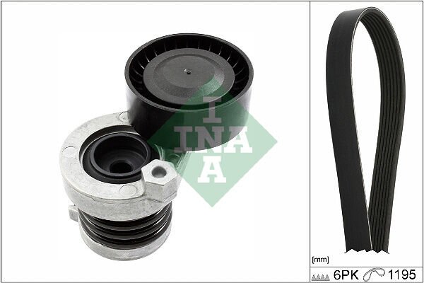 KANALLI KAYIS SETI MERCEDES OM607 W176 W246 W415 C117 KUTUKLU-INA 529033910-A6072000100-6PK1195