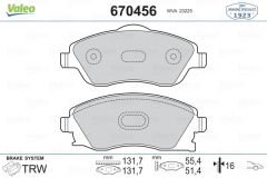 ÖN BALATA COMBO C-CORSA C 1.3-1.7 CDTI 01 MERIVA 03 TIGRA 04-VALEO-1605081-93176114-1605974-1605092