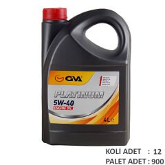 MOTOR YAĞI 5W40 4 LT PLATINUM TAM SENTETİK API SL/CF-GVA 9920182-5W40