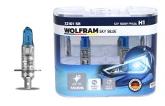 AMPUL 12V H1 100 P14.5s SKY BLUE BEYAZ IŞIK-WOLFRAM 22101 SB