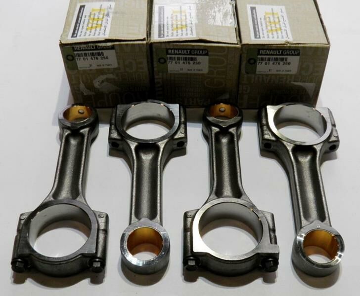 PİSTON KOLU TAKIM / 4 Adet MASTER-TRAFIC-VIVARO-LGN-KNG-MGN-CLIO 1.9 D F9Q SUZUKI GRAND VITARA-MY 7701476250-7701476250-7701470247
