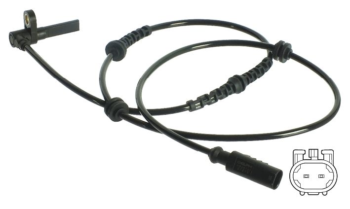ÖN TEKER ABS SENSÖRÜ PEUGEOT BOXER 06 CITROEN JUMPER 06 DUCATO 06-DELPHI SS20129-4545.F1-51725099