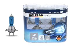 AMPUL 12V H7 100 PX26d SKY BLUE BEYAZ IŞIK-WOLFRAM 22197 SB