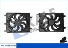 FAN MOTORU DAVLUMBAZLI FIAT EGEA 1.3MTJ-1.4 95PS-KALE 347420-52052605-52015585