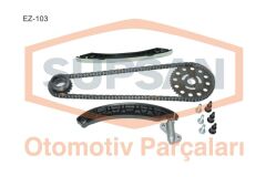 EKSANTRİK ZİNCİR KİTİ OPEL VIVARO II 06 RENAULT TRAFIC II 06 KOLEOS 08 LAGUNA III 08 15 QASHQAI 07 15 2.0 DCİ M9R-SUPSAN EZ-103-130C12127R-7701476597-130C11053R