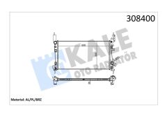 RADYATÖR FIORINO 08 1.3MTJ MEK AC 630X344X26-KALE 0138011AB-51790636