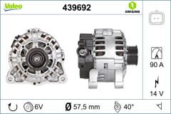 ALTERNATÖR PEU.307 CITROEN NEMO ALTERNATÖR BİNEK-VALEO 439692-5702.F2-9649611380-5705.5C-5702.K2