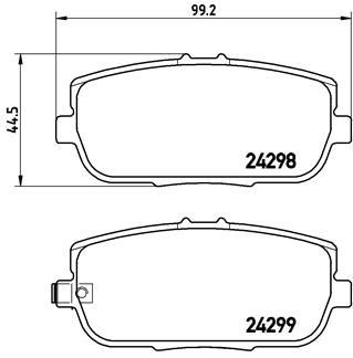 ARKA BALATA MAZDA MX5 05-14-VALEO-NFY72643Z-NFY72648Z-NFZ72643Z