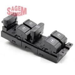 CAM AÇMA DÜĞMESİ DÖRTLÜ BORA - PASSAT - GOLF 4 ÖN SOL-SAGEM 400109-1J4959857A