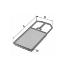 HAVA FİLTRESİ P407 1.8-1.8 16V-2.0-2.0 16V-2.2 04- - C6 3.0 V6 05- - C5 1.8-2.0-3.0 16V SÜNGERLİ-SARDES SA438S-1444.CV-1444.CX-1444.EZ-1444.FN