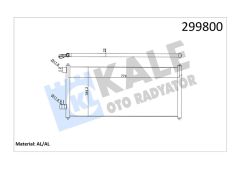 KLIMA RADYATÖRÜ CONNECT 02 14 1.8 TDCI 75-90-110PS-KALE 020ABC040-2T1H19710AC-4488406-2T1H19710AB