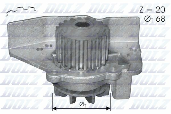 DEVİRDAİM P306-P406-XANTIA-XSARA 2.0 16V-DOLZ C118-1201.93-1201.A1-9566950080