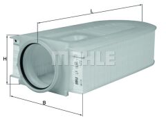 HAVA FILTRESI MERCEDES OM651 X204 W204 W212 C218-MAHLE LX1686.1-A6510940004