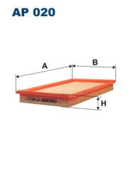 HAVA FİLTRESİ ASTRA F-CORSA A-KADETT E-VECTRA A-FILTRON AP020-834250