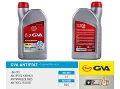 ANTİFRİZ 1 LT -56 C KIRMIZI LONG LİFE Koli 12 Ad ORGANIK-GVA 9930131