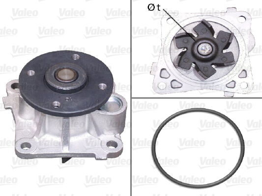DEVIRDAIM POMPASI SMART FORTWO Coupe 451 07 . MITSUBISHI COLT ASX LANCER ECLIPSE CROSS-VALEO 506962-A1352000001-MN143664