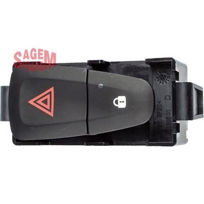 DÖRTLÜ FLAŞÖR ANAHTARI MERKEZİ KİLİT DACIA LODGY-DOKKER-SANDERO-SAGEM 500668-252905668R