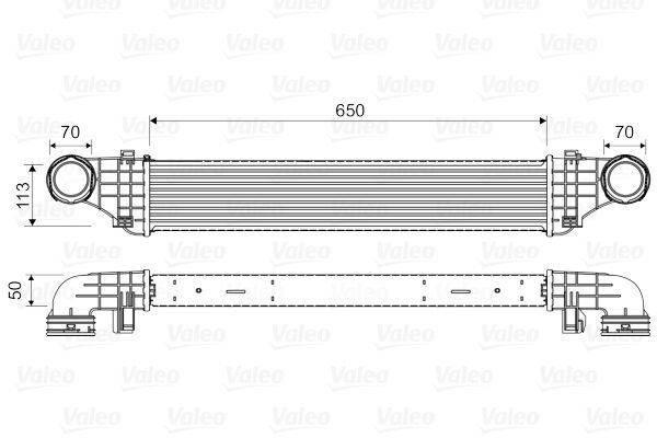 TURBOSARJ RADYATORU MERCEDES E-CLASS W211 S211-VALEO 818337-A2115001002