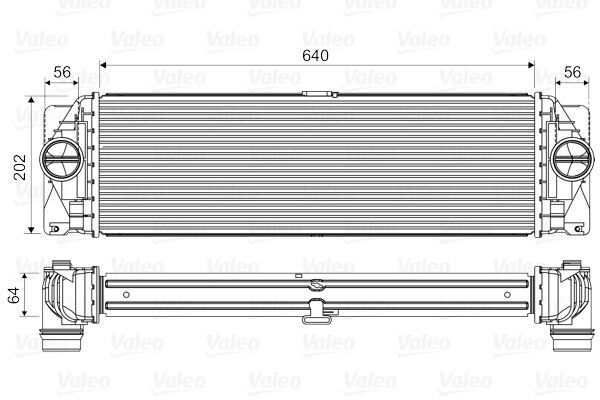TURBOSARJ RADYATORU MERCEDES SPRINTER B906 B907 B910 . VW CRAFTER 30-35-50-VALEO 818341-A9065010201-2E0145804A