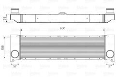 TURBOSARJ RADYATORU MERCEDES VITO W639 03-VALEO 818356-A6395010801