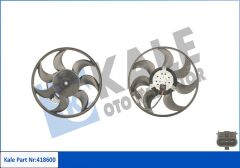 FAN MOTORU PERVANELİ OPEL ASTRA H 04 ZAFIRA 05 250W-390mm-KALE 418600-1341386-13205947