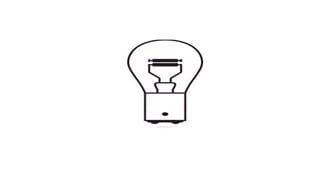 AMPUL 12V 1016 STOP 21/4W YAKIN TIRNAK ÇİFT DUY ŞAŞI TIRNAK-OSRAM