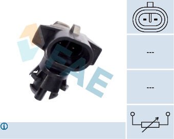 DIŞ ISI SICAKLIK SENSÖRÜ ASTRA F-G-J-CORSA B-C-D-MERIVA-OMEGA B-TIGRA-VECTRA A-B-C-ZAFIRA A-B-VIVARO-FAE-1236307-1236284-9152245