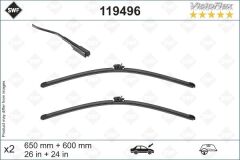 SILECEK SUPURGESI TAKIMI 650mm / 600mm MERCEDES SPRINTER B907 B910 18 SWF-VALEO 119496-A9108240000