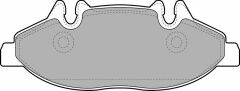 FREN BALATASI ON MERCEDES VITO W639 03-DELPHI LP1947-A0064204320