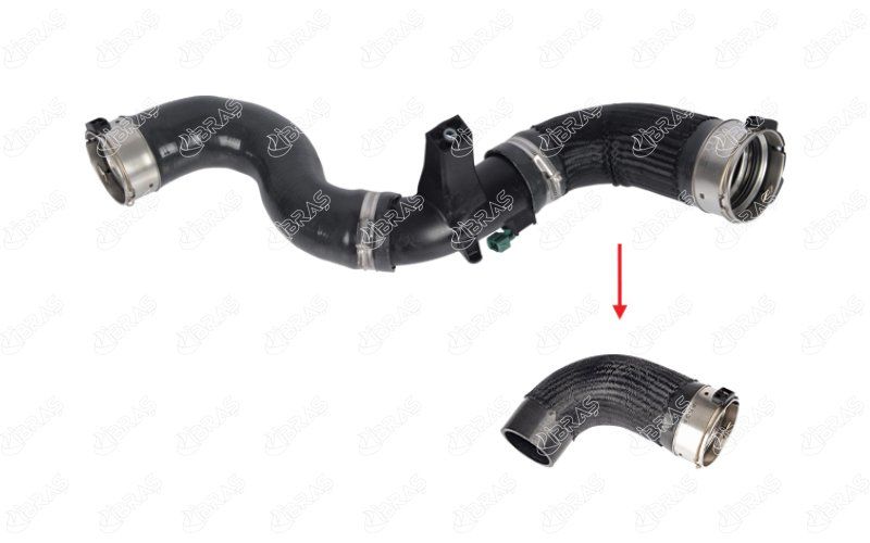 TURBO HORTUMU PLASTİK BORU HARİÇ ARKADAN ÇEKİŞLİ ARAÇLARDA KULLANILMIŞTIR MASTER 3-MOVANO B 95519366-95524211-1446300Q3A-1446300Q2G-IBRAS 12777-144605647R-144603426R-4423902